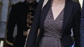 L'écologiste Cécile Duflot (photo) et le socialiste Benoît Hamon, tous deux ministres du gouvernement de François Hollande, ont été chahutés vendredi à Lyon par des militants socialistes irrités par l'investiture aux législatives de Philippe Meirieu. /Pho