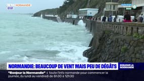 Dépression Patricia: beaucoup de vent en Normandie, mais peu de dégâts