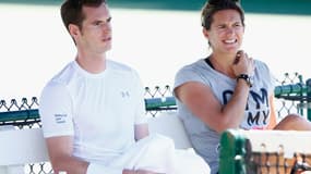 Andy Murray et Amélie Mauresmo