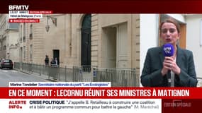 Démission de Sébastien Lecornu: "Il n'a voulu faire aucun compromis", affirme Marine Tondelier