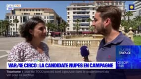 Législatives dans le Var: coup d'envoi de la campagne de Sabine Cristofani-Viglione (Nupes)