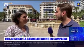 Législatives dans le Var: coup d'envoi de la campagne de Sabine Cristofani-Viglione (Nupes)