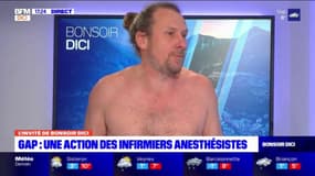 Gap: un infirmier du Chicas se déshabille pour "sortir de l'invisibilité"