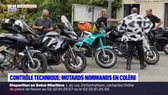 Les motards normands continuent à se mobiliser contre le contrôle technique