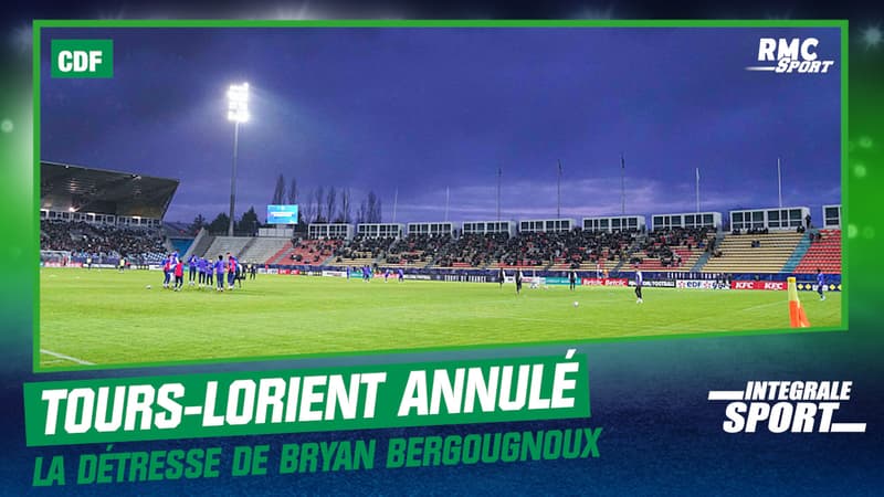 Coupe de France : Tours-Lorient annulé, la détresse de Bergougnoux, le coach tourangeau