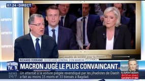 Débat présidentiel: pour Ferrand, Macron est "le seul candidat qui n'a pas caricaturé"