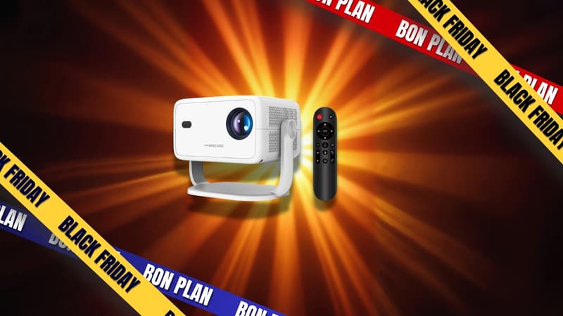 4,8/5 pour cette pépite : ce vidéoprojecteur passe sous les 80 euros pour le Black Friday