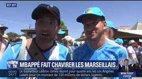 Même s’il joue au PSG, Mbappé fait chavirer les Marseillais 