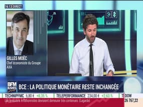 Gilles Moëc (Groupe AXA) : que retenir du comité de politique monétaire de la BCE ? - 16/07