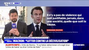 Violences: en conseil des ministres, Emmanuel Macron appelle son gouvernement à "contrer ce processus de décivilisation"