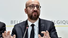 Le Premier ministre belge Charles Michel, lors d'une conférence de presse ce dimanche 9 décembre 2018