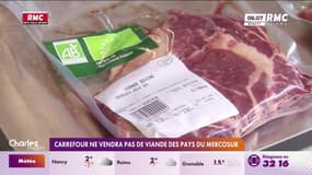 Mobilisation agricole: Carrefour s'engage à ne pas vendre de viande issue des pays du Mercosur