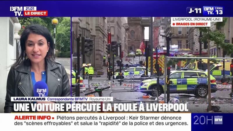 Une voiture percute plusieurs piétons lors de la parade des champions à Liverpool, un homme arrêté thumbnail