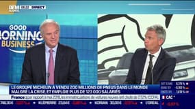 Le métier de Michelin restera "d'agencer des matériaux" pour son président Florent Menegaux