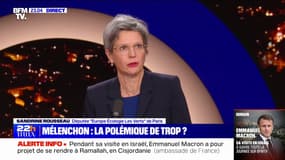 Sandrine Rousseau (EELV): "Pour ne pas être accusés [d'antisémitisme], il ne faut pas prêter le bâton pour se faire battre" 