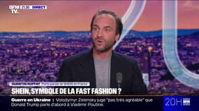 Quentin Ruffat (porte-parole de Shein en France): "Nous entendons les critiques, nous essayons de faire avancer le secteur"
