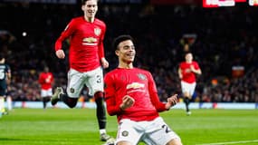 Mason Greenwood avec Manchester United, le 12 décembre 2019