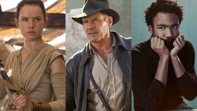 Daisy Ridley ("Star Wars IX"), Harrison Ford ("Indiana Jones 5") et Donald Glover ("Le Roi Lion") seront les stars des prochains films les plus attendus de Disney ces prochaines années