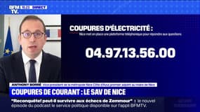 Coupures d'électricité: "La principale inquiétude, c'est la capacité à être informés", affirme Anthony Borré