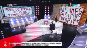 Les tendances GG : Banderoles au balcon... manifestation du 1er mai inédite sur les réseaux sociaux ! - 01/05
