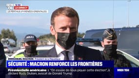 Emmanuel Macron sur le terrorisme: "Nous avons déjoué 32 projets d'attentats sur notre sol" depuis trois ans