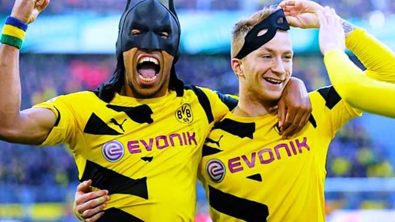 Pierre-Emerick Aubameyang et Marco Reus (Dortmund)
