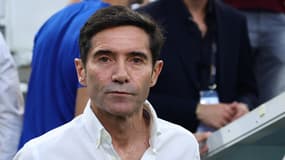 Marcelino, l'entraîneur de l'OM, le 2 août 2023.