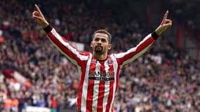 Iliman Ndiaye avec Sheffield United, le 15 avril 2023