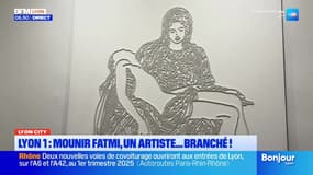 Lyon City du vendredi 17 janvier 2025 - Lyon 1, Mounir Fatmi, un artiste ... Branché !