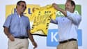 Bernard Hinault et Christian Prudhomme