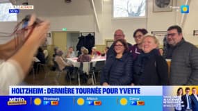 Holtzheim: dernière tournée pour la factrice Yvette