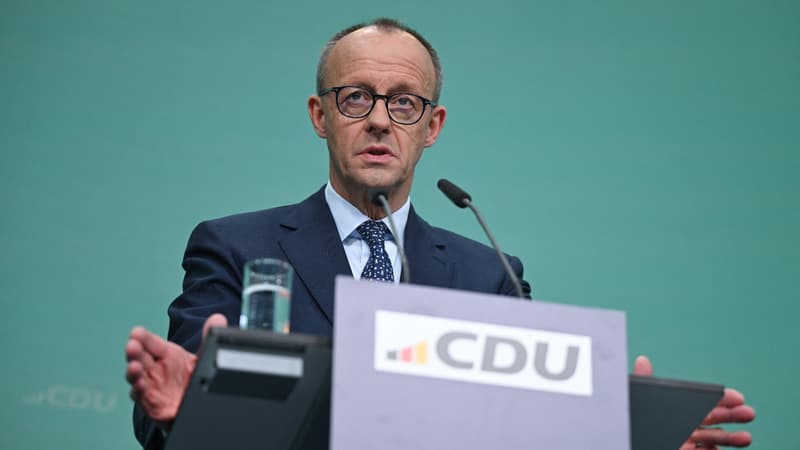 Allemagne: le conservateur Friedrich Merz dit vouloir former une coalition avec les sociaux-démocrates