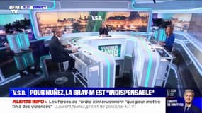 Laurent Nuñez: les policiers de la Brav-M "sont totalement indispensables"