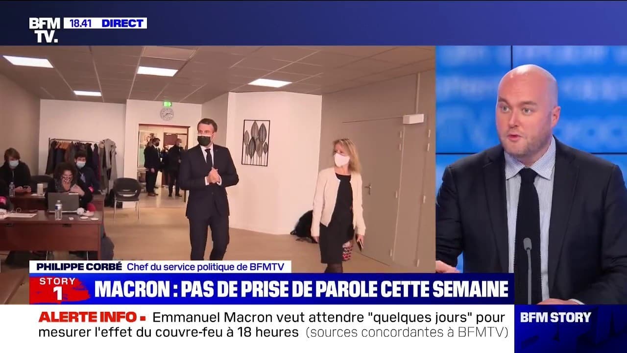Emmanuel Macron ne prévoit pas de prendre la parole dans les prochains ...