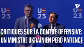 "Je conseille aux personnes qui critiquent la contre-offensive de la fermer": le ministre des Affaires Étrangères ukrainien perd patience 