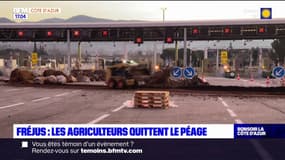 Les agriculteurs ont levé leur barrage au péage du Capitou sur l'A8