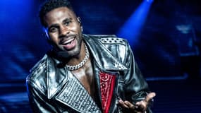 L'artiste Jason Derulo en concert au Danemark, le 3 août 2023.