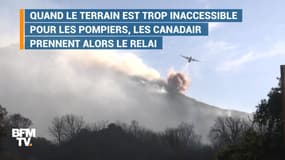 Comment les canadair combattent les incendies