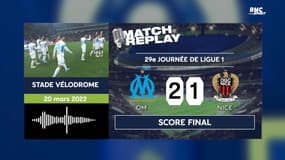 OM 2-1 Nice :  La victoire marseillaise avec les commentaires RMC
