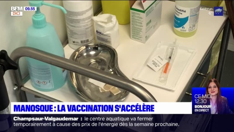 Manosque: la vaccination s'accélère