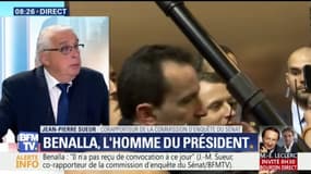 "Alexandre Benalla n'a pas reçu de convocation à ce jour", assure le sénateur Jean-Pierre Sueur