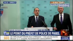 Heurts à Paris: le préfet de police évoque des violences d'une gravité "sans précédent"
