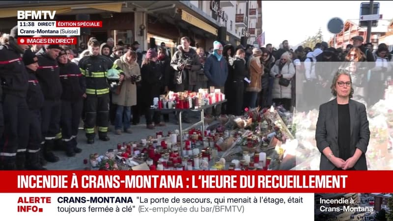 Crans-Montana: une seconde chanson entonnée pour rendre hommage aux victimes de l'incendie qui a fait au moins 40 morts