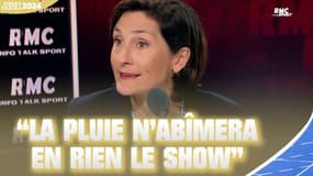 JO 2024 : "La pluie n'abîmera en rien le show" de la cérémonie d'ouverture, assure Oudéa-Castéra