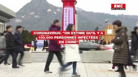 Coronavirus: "On estime qu’il y a 100.000 personnes infectées en Chine" selon un cadre de l'Institut Pasteur sur RMC