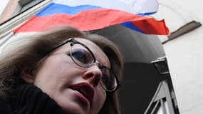 Ksenia Sobchak, en mars 2018 à Moscou 