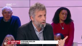 #GrandOral "Si @gadelmaleh a piqué des sketchs, la meilleure technique ça serait de le reconnaître. Plus, il essaye de le nier plus ça produit l'effet inverse !" @stephaneguillon #GGRMC 
