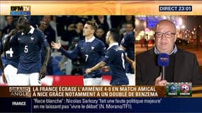 La France bat l'Arménie 4 buts à 0 en match amical