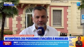 Intempéries: 350 personnes évacuées à Mandelieu-la-Napoule