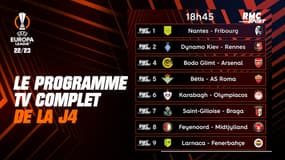 Ligue Europa : Le programme TV de la J4 avec Rennes, Monaco et Nantes